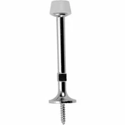 Don-Jo Don Jo 1501-625 Rigid Base Stop, 3/4"x3", Bright Chrome - Pkg Qty 50