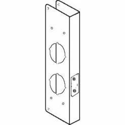Don-Jo Don Jo 16-10B-CW Wrap Around For Best 93-KV Lks&Mas-Hamilton Power Levers, 5"x15", ORB