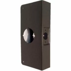 Don-Jo Don Jo 2-CW-10B Wrap Around For Cylindrical Door Locks W/ 2-1/8"Hole, 1-3/4"x9", Oil Rubbed Bronze - Pkg Qty 10