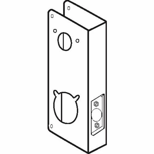 Don-Jo Don Jo 4000-2-CW-S Wrap Around For Kaba/Simplex 1000, E-2000, 4000&5000 Series, 2-3/8"Backset, SS 1 Don-Jo Don Jo 4000-2-CW-S Wrap Around For Kaba/Simplex 1000, E-2000, 4000&5000 Series, 2-3/8"Backset, SS