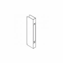 Don-Jo Don Jo 504-CW-BZ Mortise Lock Wrap Around Plate For 86 Cut-Out, Bronze