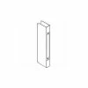 Don-Jo Don Jo 504-CW-S Mortise Lock Wrap Around Plate For 86 Cut-Out, Stainless Steel