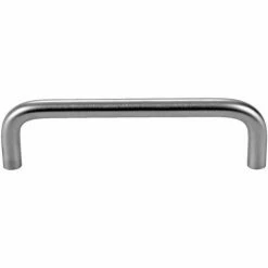 Don-Jo Don Jo 64-626 Cabinet Wire Pull, 5/16"Dia, 3-13/16, Brushed Chrome - Pkg Qty 10
