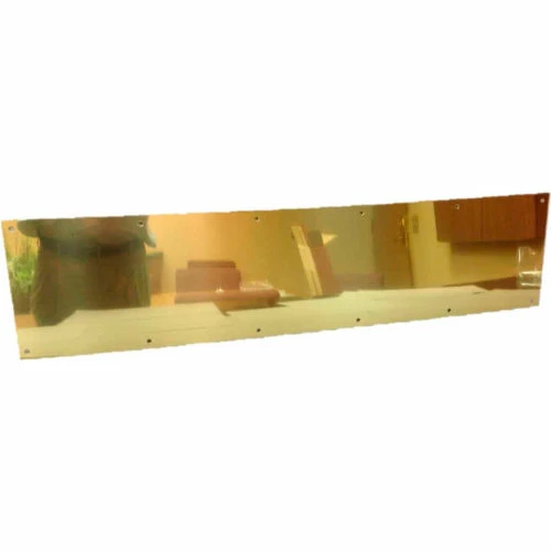 Don-Jo Don Jo 90-8"x28"-605 Kick Plate, 3/64"x28"x8", Polish Brass 1 Don-Jo Don Jo 90-8"x28"-605 Kick Plate, 3/64"x28"x8", Polish Brass