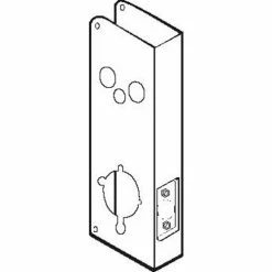 Don-Jo Don Jo 93KV-CW-S Wrap Around For Best 93-KV Locks & Mas-Hamilton Power Levers, Stainless Steel