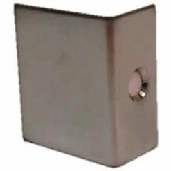 Don-Jo Don Jo AP 34-625 Door Flip Guard, 1"x1"x1/2", Bright Chrome - Pkg Qty 100