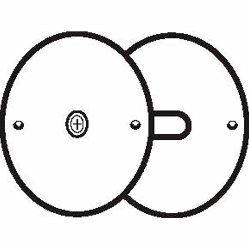 Don-Jo Don Jo BF 178-SL Hole Filler Plate, 1-7/8"Dia, Silver Coated - Pkg Qty 10 1 Don-Jo Don Jo BF 178-SL Hole Filler Plate, 1-7/8"Dia, Silver Coated - Pkg Qty 10