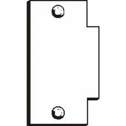 Don-Jo Don Jo BTS 160-PC Filler Plate, 2-3/4"x1-3/8", Prime Coat - Pkg Qty 10