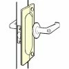 Don-Jo Don Jo LP 207 EBF-SL Latch Protector For Outswing Doors, 2-3/4"x7", Fasteners, Silver Coated - Pkg Qty 10
