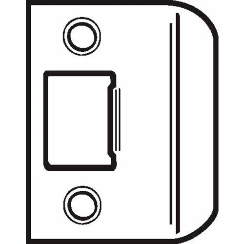 Don-Jo Don Jo ST 214-605 Replacement Strike, 2-1/4"x1-1/4", Polish Brass - Pkg Qty 10 1 Don-Jo Don Jo ST 214-605 Replacement Strike, 2-1/4"x1-1/4", Polish Brass - Pkg Qty 10