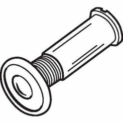 Don-Jo Don Jo ULDV 180-626 Door Viewer, 180°, 9/16"Installation Hole, UL Rated, Brushed Chrome - Pkg Qty 10