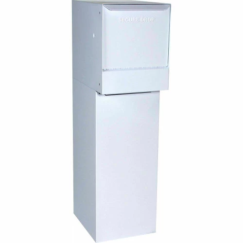 dVault Thru-Wall Package Drop Vault Plus DVWM0062SA w/Bottom Hold Rear Access - White 5 dVault Thru-Wall Package Drop Vault Plus DVWM0062SA w/Bottom Hold Rear Access - White - Image 5