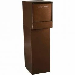 dVault Thru-Wall Package Drop Vault Plus DVWM0062SA w/Bottom Hold Rear Access - Copper Vein 9 dVault Thru-Wall Package Drop Vault Plus DVWM0062SA w/Bottom Hold Rear Access - Copper Vein -Doors & Windows Sales DVA DVWM0062SA 5