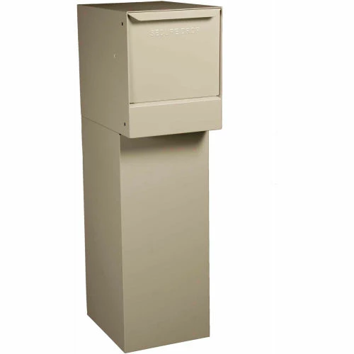 dVault Thru-Wall Package Drop Vault Plus DVWM0062SA w/Bottom Hold Rear Access - Sand 5 dVault Thru-Wall Package Drop Vault Plus DVWM0062SA w/Bottom Hold Rear Access - Sand - Image 5