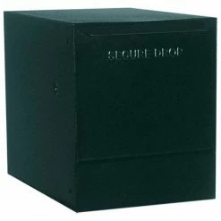 dVault Thru-Wall Package Drop with Tilt-Out Door DVWM0062S - Black