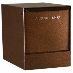 dVault Thru-Wall Package Drop with Tilt-Out Door DVWM0062S - Copper Vein