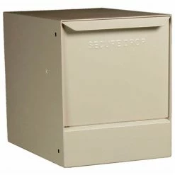 dVault Thru-Wall Package Drop wth Tilt-Out Door DVWM0062S - Sand