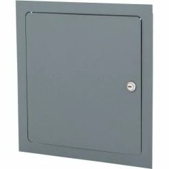 Elmdor Drywall Door Prime Coat with Cyinder Lock, 16 ga