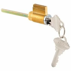 Prime-Line Products Prime-Line® Sliding Door Cylinder Lock, 5 Pin Tumbler, Schlage Keyway, E 2103