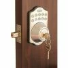 LockeyUSA Lockey Electronic Digital Door Lock E-910R Deadbolt, Satin Chrome