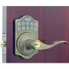 LockeyUSA Lockey Electronic Digital Door Lock E-985R Lever Lock, Antique Bronze