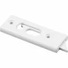 Prime-Line Products Prime Line F 2724 Vinyl Window Tilt Latch, 2-5/16", Reversible, 2X Hung, White