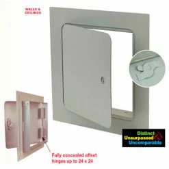 The Williams Brothers GP 100 36X48 Steel Premium Access Door, Cam Latch