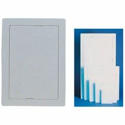 The Williams Brothers MAP 1800 14X14 Reversible Plastic Access Door, Snap Latch