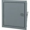 Elmdor Fire Rated, Uninsulated Prime Coat Standard Latch, 8x8
