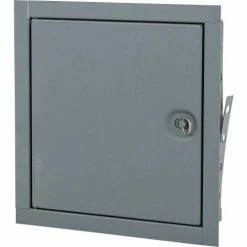 Elmdor Fire Rated, Uninsulated Prime Coat Standard Latch, 12x24
