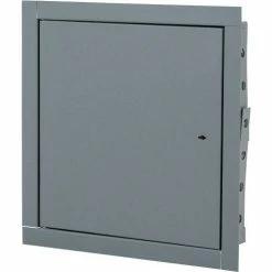 Elmdor Fire Rated, Insulated Prime Coat Dual Latch, 24x24