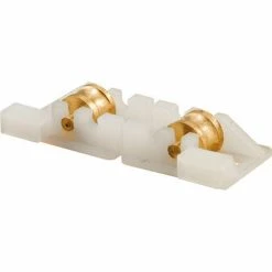 Prime-Line Products Prime-Line G 3131 Sliding Window Tandem Roller Assembly, 3/8" Brass Wheels