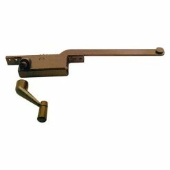 Prime-Line Products Prime-Line H 3516 Casement Operator, 8" Square Type, Left Hand, Bronze