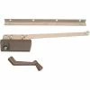 Prime-Line Products Prime-Line H 3948 Wood Casement Operator with Track and 9-1/2-Inch Arm, Bronze
