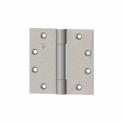 Hager Companies Ab750 Full Mortise, 3 Knuckle, Concealed Anti-Friction Bearing, Heavy Weight Hinge 4.5" X 4.5"