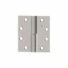 Hager Companies Ab920 Full Mortise, 2 Knuckle, Concealed Anti-Friction Bearing, Standard Weight Hinge RH 4.5" X 4.5"