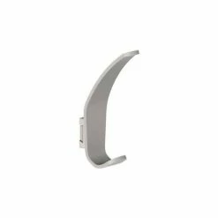 Hager Companies 946p Double Coat Hook - Concealed Mounting Us26d
