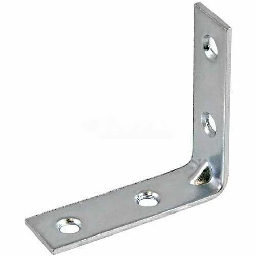 Ultra Hardware Brace Corner, Galv. Zinc Dichromate, 2"L X 5/8"W - Pkg Qty 48 1 Ultra Hardware Brace Corner, Galv. Zinc Dichromate, 2"L X 5/8"W - Pkg Qty 48