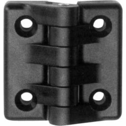 J.W. Winco Hinge - Nylon Plastic 2.56 x 2.56 Inches