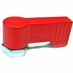 J.W. Winco Zinc Die-Cast Stop Lock w/ Tap - Red