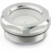 Aluminum Fluid Level Sight w/ ESG Glass w/ Reflector - G 1" Pipe Thread - J.W. Winco R29/A