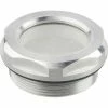 Aluminum Fluid Level Sight w/ ESG Glass w/o Reflector - G 1-1/4" Pipe Thread - J.W. Winco R32/B