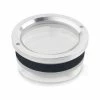 Aluminum Press Fit Fluid Level Sight Glass w/o Indicator - Fits 38mm (1.50") Bore - J.W. Winco RD3/A