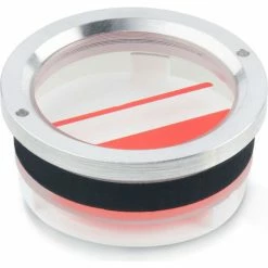 Aluminum Press Fit Fluid Level Sight Glass w/ Indicator - Fits 58mm (2.28") Bore - J.W. Winco RD3/B