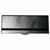 QualArc Mail Slot With Chute LM6-810-BLK - Wall Mount 12-1/2"W x 10"D x 5"H Black