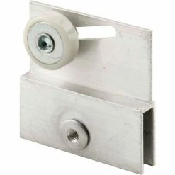Prime-Line Products Prime-Line M 6054 Frameless Sliding Shower Door Top Bracket, 3/4", Plastic Wheel, Steel Ball Bearing