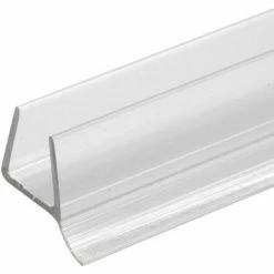 Prime-Line Products Prime-Line M 6264-1 Glass Door Bottom Seal, Clear, 3/8-Inch