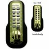 LockeyUSA Lockey Digital Door Lock M210 Mechanical Keyless Deadbolt Double Combination, Bright Brass