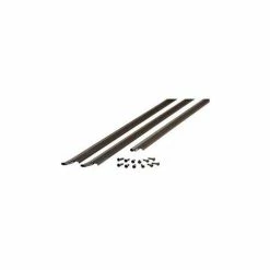 M-D Building Products M-D Universal Door Jamb Weatherstrip 3 Piece Kit, 01156, Bronze, includes hardware for install