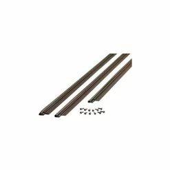 M-D Building Products M-D Flat Profile Door Jamb Weatherstrip Kit, 01677, Bronze, 36" x 84"